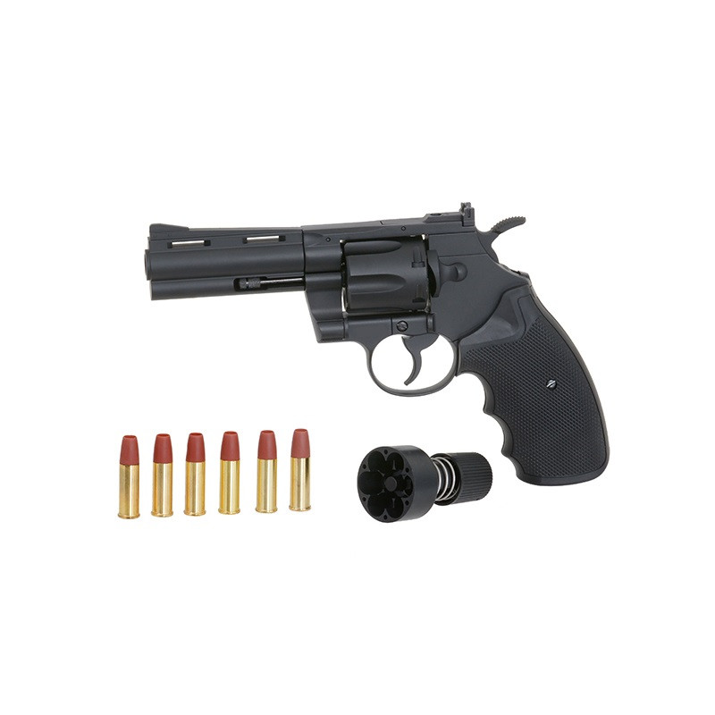 REVOLVER TIPO 357 MAGNUM 4" CO2 4,5mm KWC REVOLVER TIPO 357 MAGNUM 4" CO2 4,5mm KWC