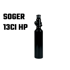 SOGER HPA TANK 3000PSI 0.21L (13CI) (PI CERTIFIED - CE)