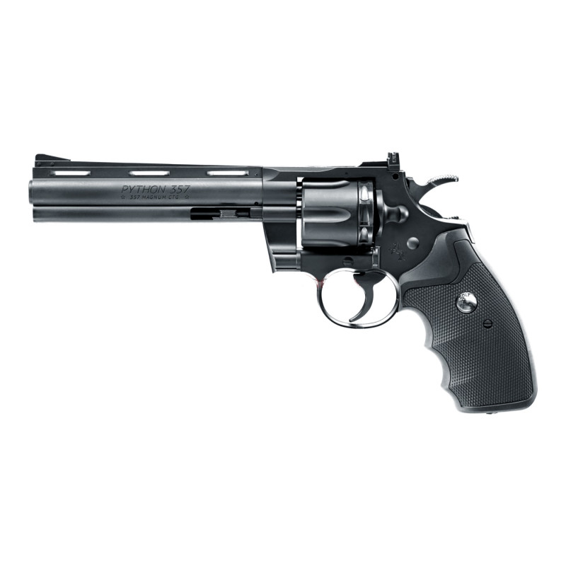 REVOLVER TIPO 357 MAGNUM 6" CO2 4,5mm KWC POLÍMERO