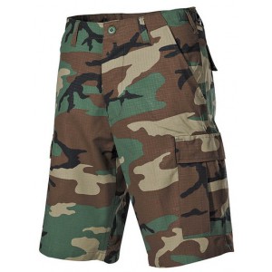 BERMUDAS BDU WOODLAND MFH