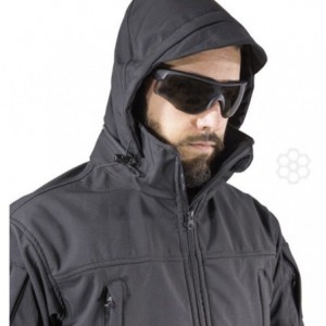 DELTA TACTICS SOFTSHELL NEGRO DTX013