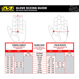 GUANTES MECHANIX ORIGINAL 4X