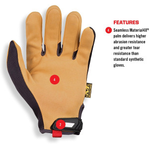 GUANTES MECHANIX ORIGINAL 4X