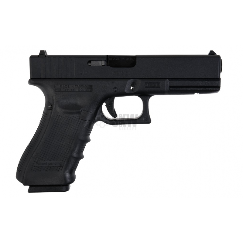 PISTOLA DE GAS GLOCK 17 V5 NEGRA GBB WE