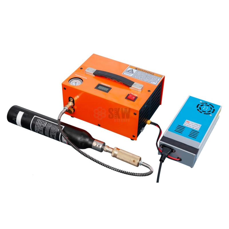 COMPRESOR PORTATIL PCP 12V/220V STINGER parada automática