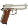PISTOLA 92 4.5MM CO2 PLATA-MADERA SWISS ARMS
