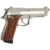 PISTOLA 92 4.5MM CO2 PLATA-MADERA SWISS ARMS