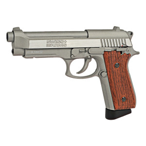 PISTOLA 92 4.5MM CO2 PLATA-MADERA SWISS ARMS