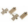 SET ADAPTADORES MONTURAS RAIL TAN PARA CASCO FAST EMERSON