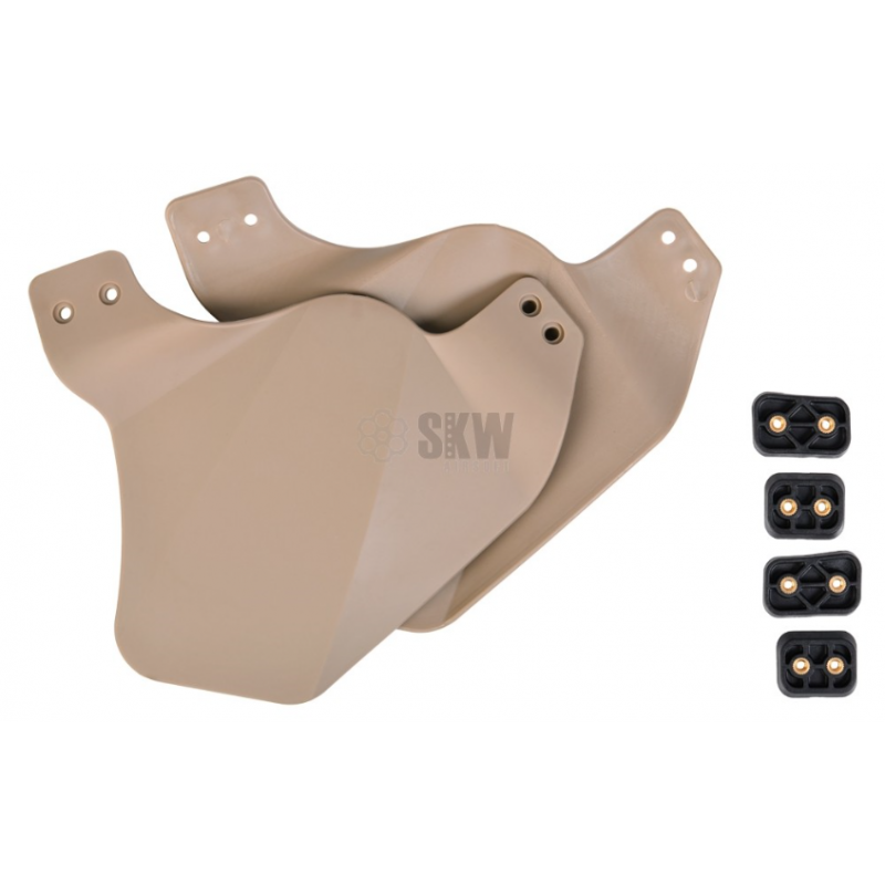 CUBRE RAIL LATERAL PARA CASCO TAN FMA