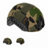 FUNDA FAST Helmet Cover Woodland (Invader Gear)