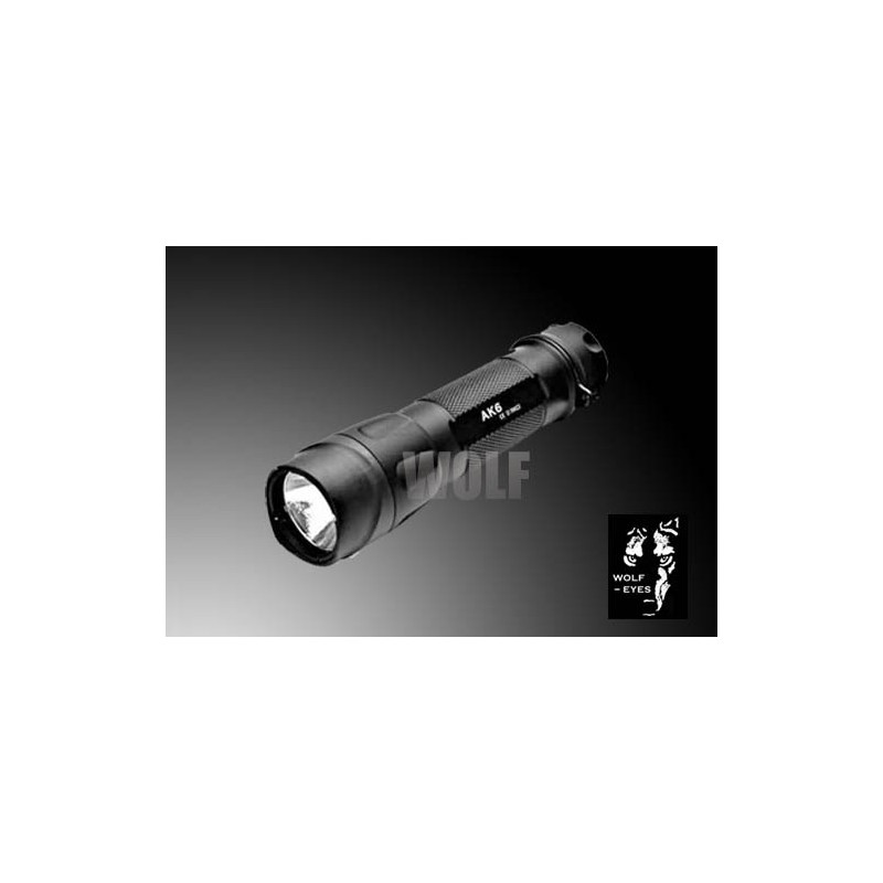 WOLF-EYES AK6 LED Flashlight AA Series AK6
