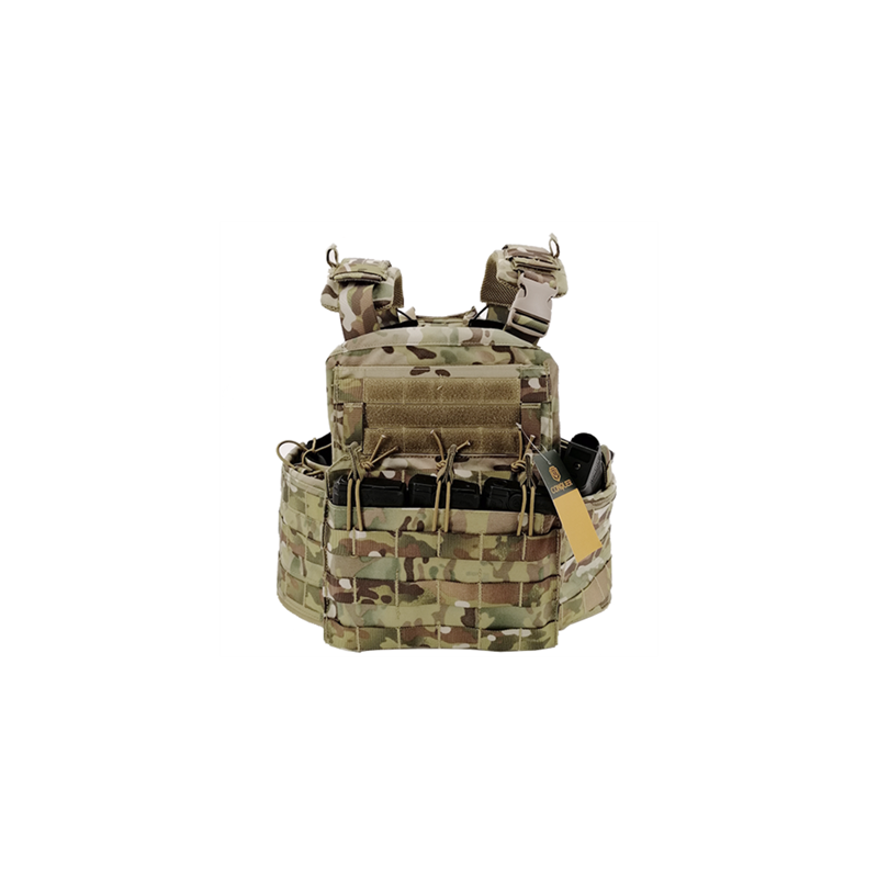 CHALECO CONQUER APC  MC MULTICAM (no incluye back panel)