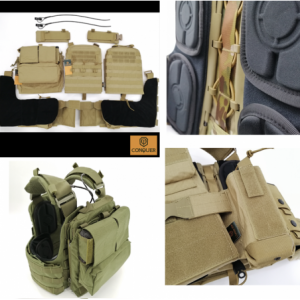 CHALECO CONQUER APC  MC MULTICAM (no incluye back panel)