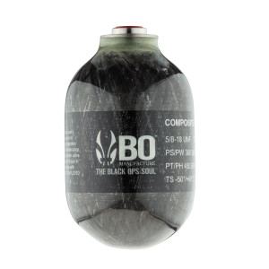 BOTELLA HPA PACK BO Manufacture Kevlar 0,5L + REGULADOR Dye 4500 PSI