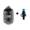 HPA Pack BOTELLA BO Manufacture Kevlar 0,5L + REGULADOR Dye 4500 PSI