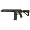 R15 mod 1 AEG Zion Arms NEGRA Y ORO GUARDA MANOS LARGO