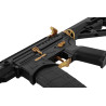 R15 mod 1 AEG Zion Arms NEGRA Y ORO GUARDA MANOS LARGO