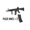 Tokyo Marui M4A1 MWS CQBR BLOCK 1 + 2 cargadores MWS TOKYO MARUI